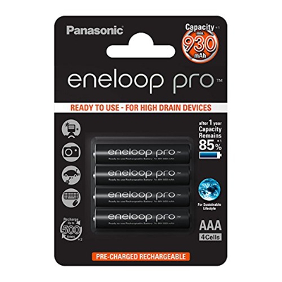 Panasonic 4 pilas eneloop AAA