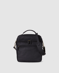 Katana - Bandolera De Hombre De Piel En Negro Con Asa Corta Y Cremallera,  precio y características - Shoptize