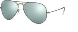 Ray-Ban Aviator Metal RB3025 029/30 (matte gunmetal/green mirror silver) en oferta
