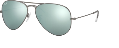 Ray-Ban Aviator Metal RB3025 029/30 (matte gunmetal/green mirror silver)