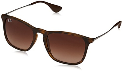 Ray-Ban Chris RB4187 856/13 (rubber havana/brown gradient)