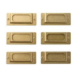 Midori - Etiquetas Brass Label Plate precio