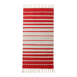 El Corte Inglés - Alfombra Dhurri Ibiza Rojo 60 x 120 cm en oferta
