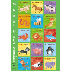 Minibiblioteca verde (Tapa dura) en oferta