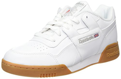 Reebok Workout Plus, Zapatillas para Hombre, Blanco (White/Carbon/Classic Red Royal-Gum 0), 43 EU en oferta