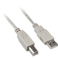 4044951015290 cable USB 0,5 m 2.0 USB A USB B Gris