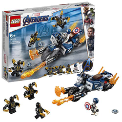 LEGO Superhéroes - Capitán América Ataque de los Outriders - 76123 características