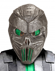 Máscara cyborg galáctico verde adulto precio