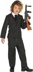 Disfraz gangster años 50 niño características