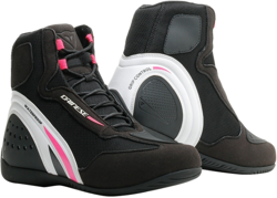 Dainese D1 Lady D-WP Boot Black/White/Pink en oferta