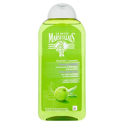 Champú Cabellos Normales Extractos De Manzana Y Hojas De Olivo Le...