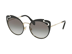 MIU MIU 57TS 57T/S 54 1AB0A7 NOIR EVOLUTION SUNGLASSES BLACK OCCHIALE SOLE GREY  precio