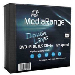 MediaRange DVD+R 8,5 GB 8x 5er Slimcase en oferta