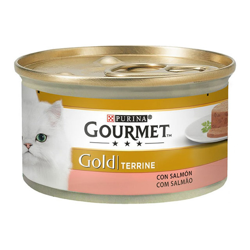 Gourmet Gold - Comida Húmeda Para Gatos Adultos Terrine Salmón 85 Gr precio