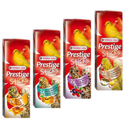 Pack mixto: Versele-Laga Prestige Sticks para canarios - 4 x 2 unidades (240 g) en oferta