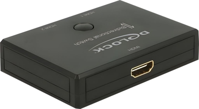 Delock 18749 HDMI 2 - 1 Umschalter bidirektional 4k 60 Hz - Cable - Digital/Disp