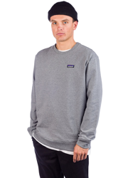 Patagonia P-6 Label Uprisal Crew Sweater gris características