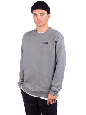 Patagonia P-6 Label Uprisal Crew Sweater gris