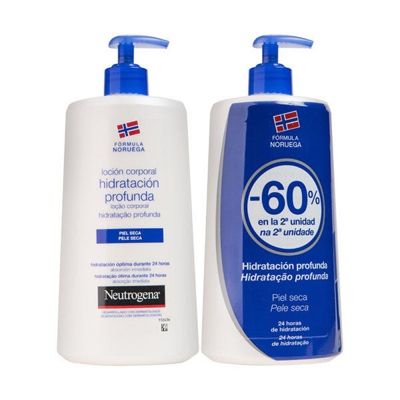 Neutrogena - Duplo Loción Corporal Hidratación Profunda Piel Seca