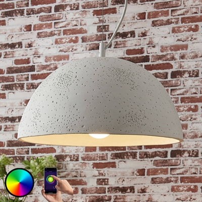 Lindby Smart lámpara colgante Carolle, LED RGB