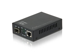 LevelOne GVT-2000 convertidor de medio 1000 Mbit/s Multimodo Negro - Convertidor de red (1000 Mbit/s, 10Base-T,100Base-TX,1000Base-T, 1000Base-LX,1000 precio
