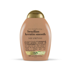 Champú Keratina Brasil Liso Ogx en oferta
