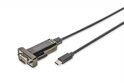 DA-70166 adaptador de cable USB-C D-Sub Negro características