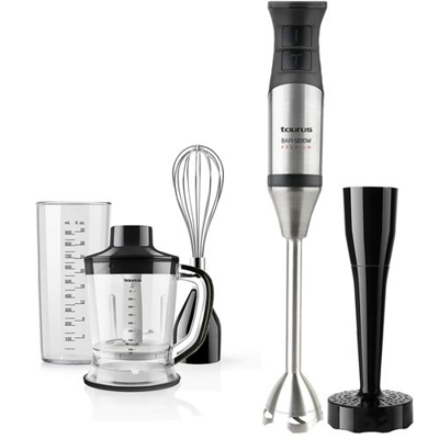 Taurus - Batidora De Pie Bapi 1200 Premium Complet Con Set De Accesorios Negro
