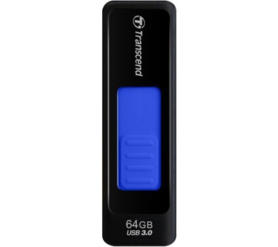 JetFlash elite JetFlash 760, 64GB unidad flash USB USB tipo A 3.0 (3.1 Gen 1) Negro, Azul, Lápiz USB