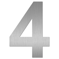 Heibi - Números para portales Midi 4, acero inoxidable en oferta