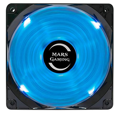 Mars Gaming MF12B Led Azul - Ventilador 12 cm