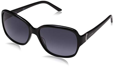 Pierre Cardin P.C. 8398/S HD 807 57 Gafas de Sol, Negro (Black/Grey SF), Mujer