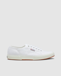 Superga - Zapatillas De Lona De Hombre De Color Blanco en oferta