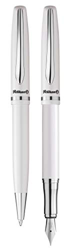 Pelikan 811101 Kugelschreiber+ Füller Jazz Elegance Metall weiß Set Jazz precio