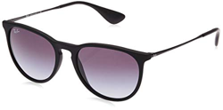 Ray-Ban Gafas de sol, Erika, Negro (622/8G), con lente Gris Degradada precio