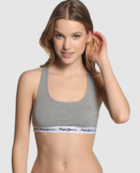 Pepe Jeans - Sujetador Deportivo De Mujer Sin Aros precio