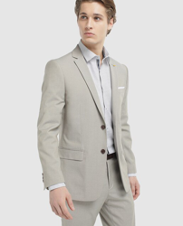 Fórmula Joven - Chaqueta De Traje De Hombre Slim Beige Claro a un precio  más barato - Shoptize