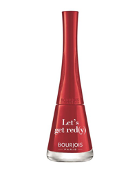 1 Seconde Nail Polish Bourjouis 009 Let's Get Red(Y) #81282C en oferta