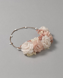 Tizzas - Corona De Comunión Con Flores en oferta