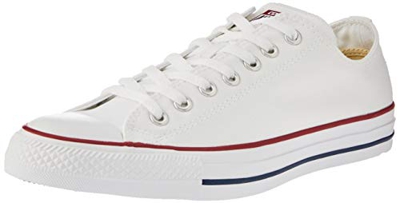 Converse Chuck Taylor All Star Season Ox, Zapatillas de Tela Unisex Adulto, Blanco, 49 EU