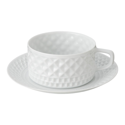 Ver Sargadelos - Taza De Té Con Plato Portomarinico Blanco y sus características Sargadelos - Taza De Té Con Plato Portomarinico Blanco precio