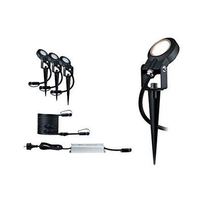 Außenstrahler Aluminium Hauseingang IP67 LED Modern schwarz