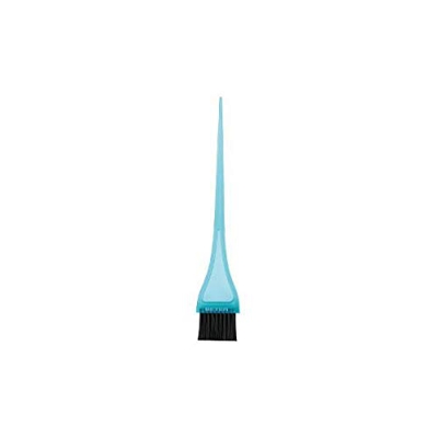 Pincel de tinte para cabello cerdas finas azul 1PZ