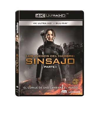 Los Juegos Del Hambre: Sinsajo Parte 1 - UHD + Blu-Ray