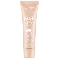 Base Maquillaje Mattitude Anti-Shine 400 Amber #E5b195 en oferta