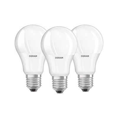 Bombilla LED E27 10,5W blanco universal 3 unidades