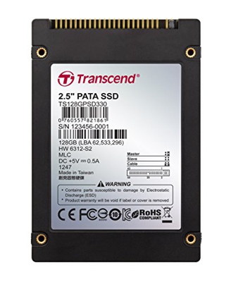 Transcend 2.5 PATA SSD MLC 128 GB (TS128GPSD330)