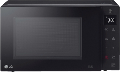 LG - Microondas MH6336GIB Smart Inverter Con Capacidad De 23 Litros Y Grill Negro