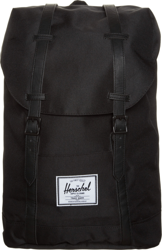 Herschel Retreat Backpack - Mochila casual unisex, Negro (Black/Black), Talla única precio