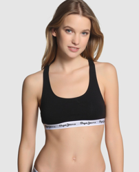 Pepe Jeans - Sujetador Deportivo De Mujer Sin Aros precio